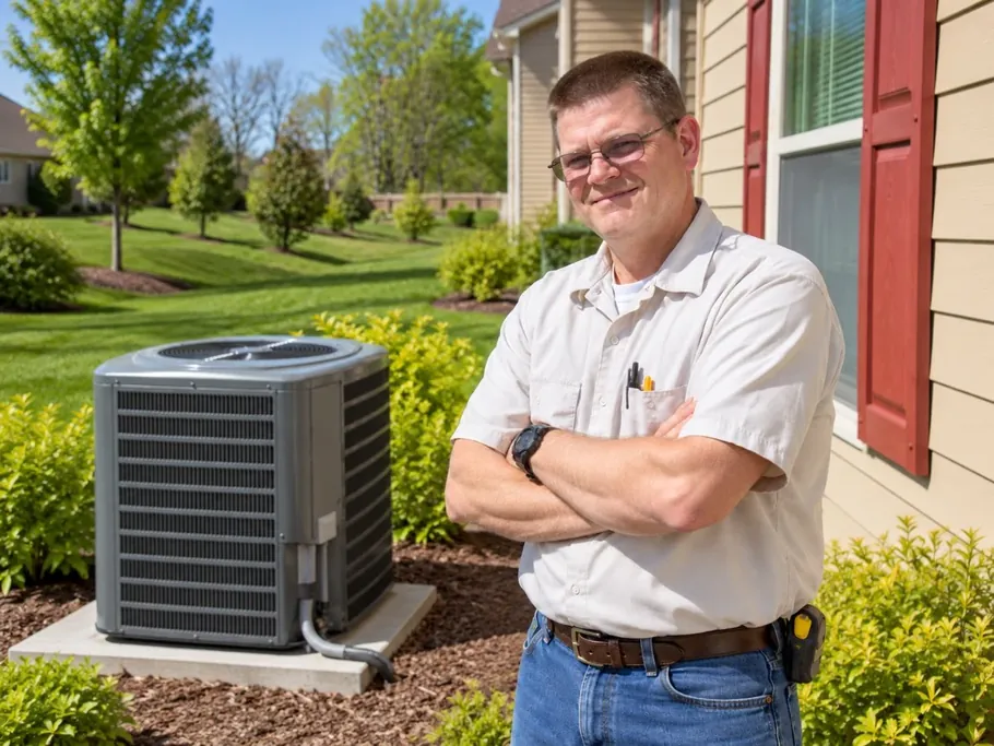 Dan Whitaker, certified HVAC technician